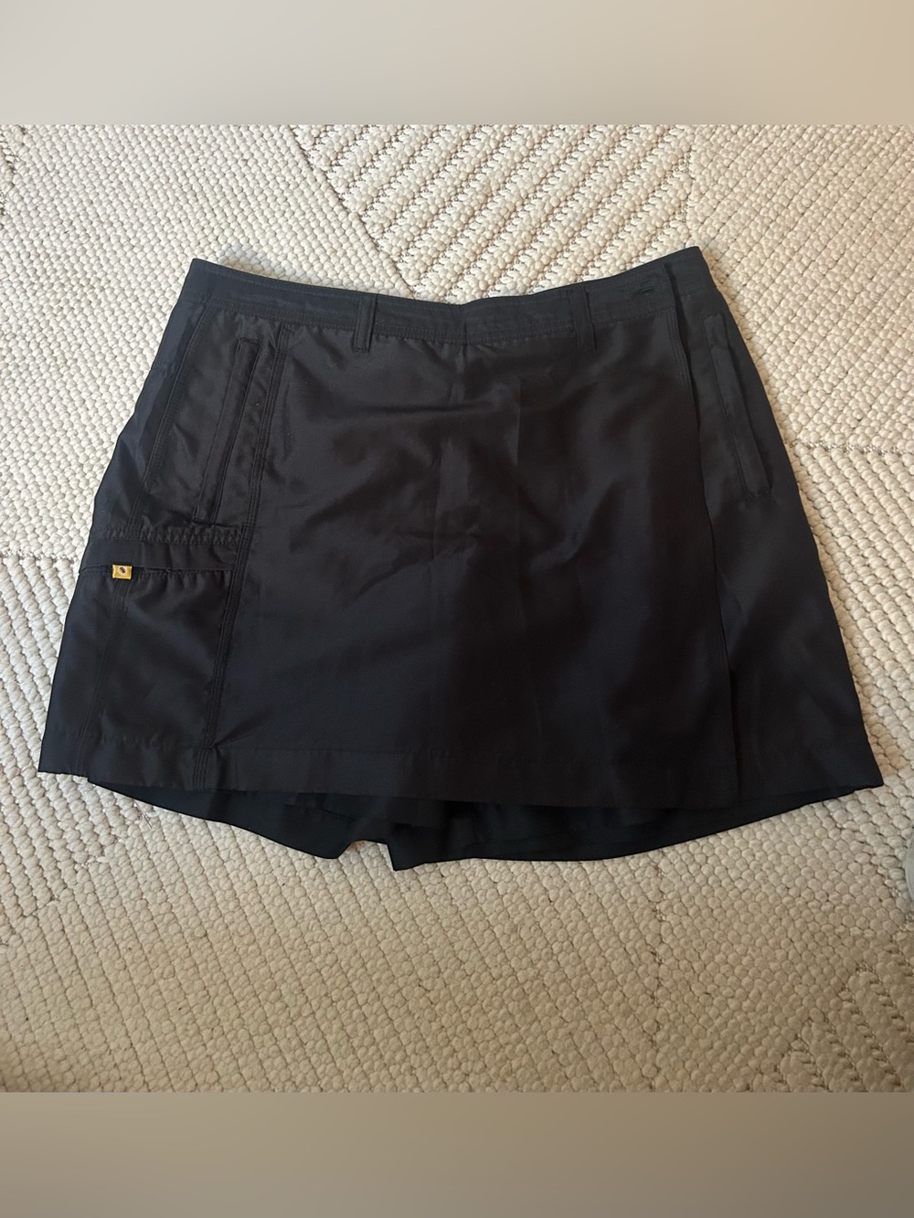 Women's Black Performance Skort with Utility Pocket